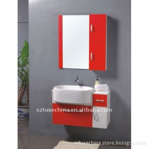 Bathroom Wall Hang Wooden Cabinet
